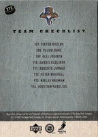 2002 Upper Deck Vintage Peter Worrell/Roberto Luongo/Stephen Weiss/Viktor Kozlov #273