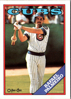 1988 O-Pee-Chee Rafael Palmeiro #186