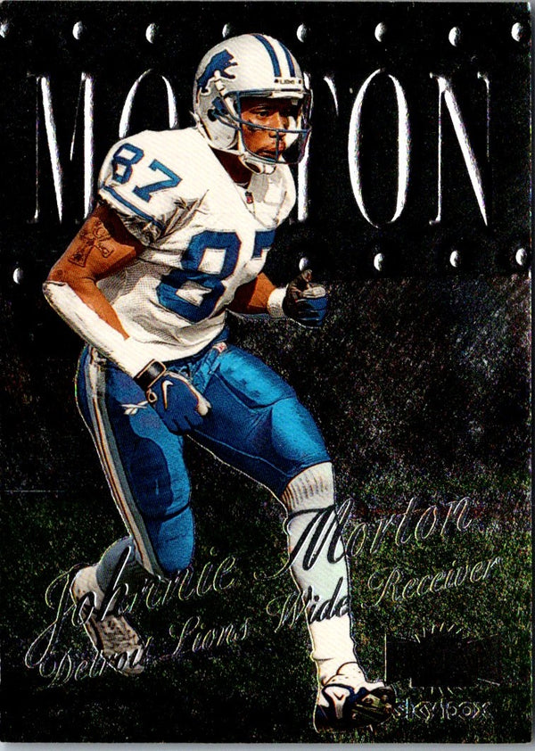 1999 SkyBox Metal Universe Johnnie Morton #6