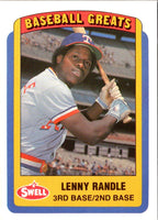 1990 Swell Baseball Greats Lenny Randle #53