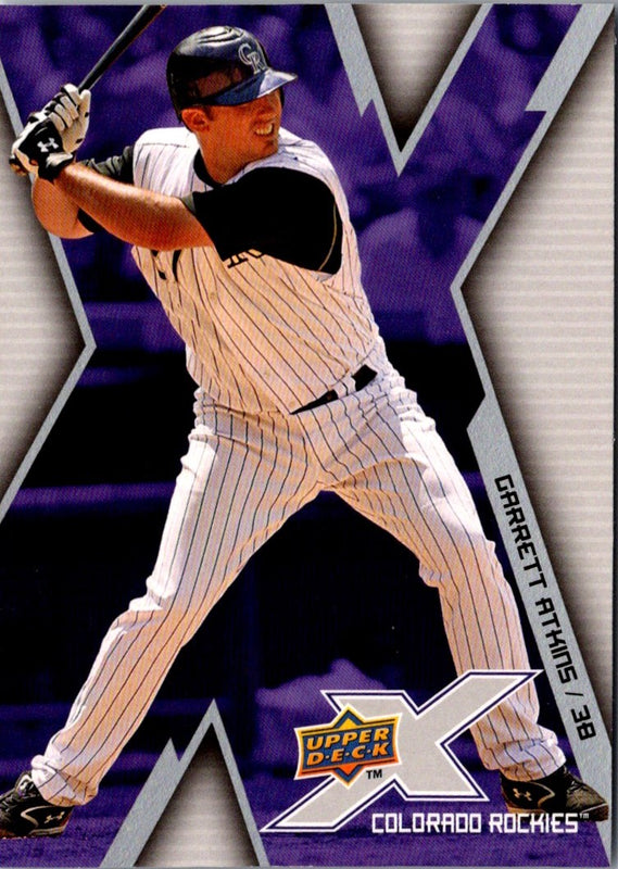 2009 Upper Deck X Garrett Atkins #31