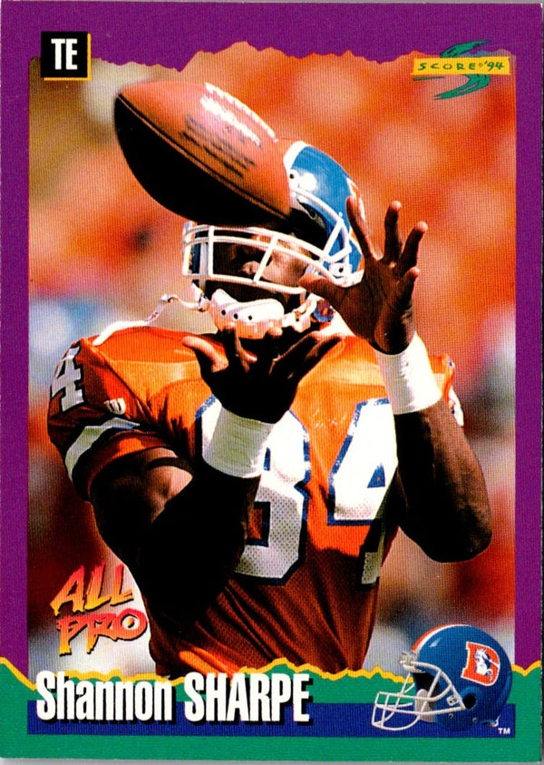 1994 Score Shannon Sharpe #50