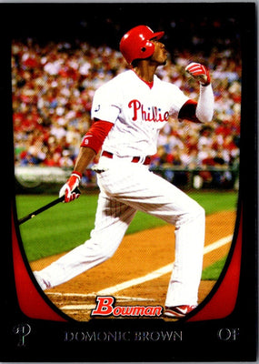 2011 Bowman Domonic Brown #15