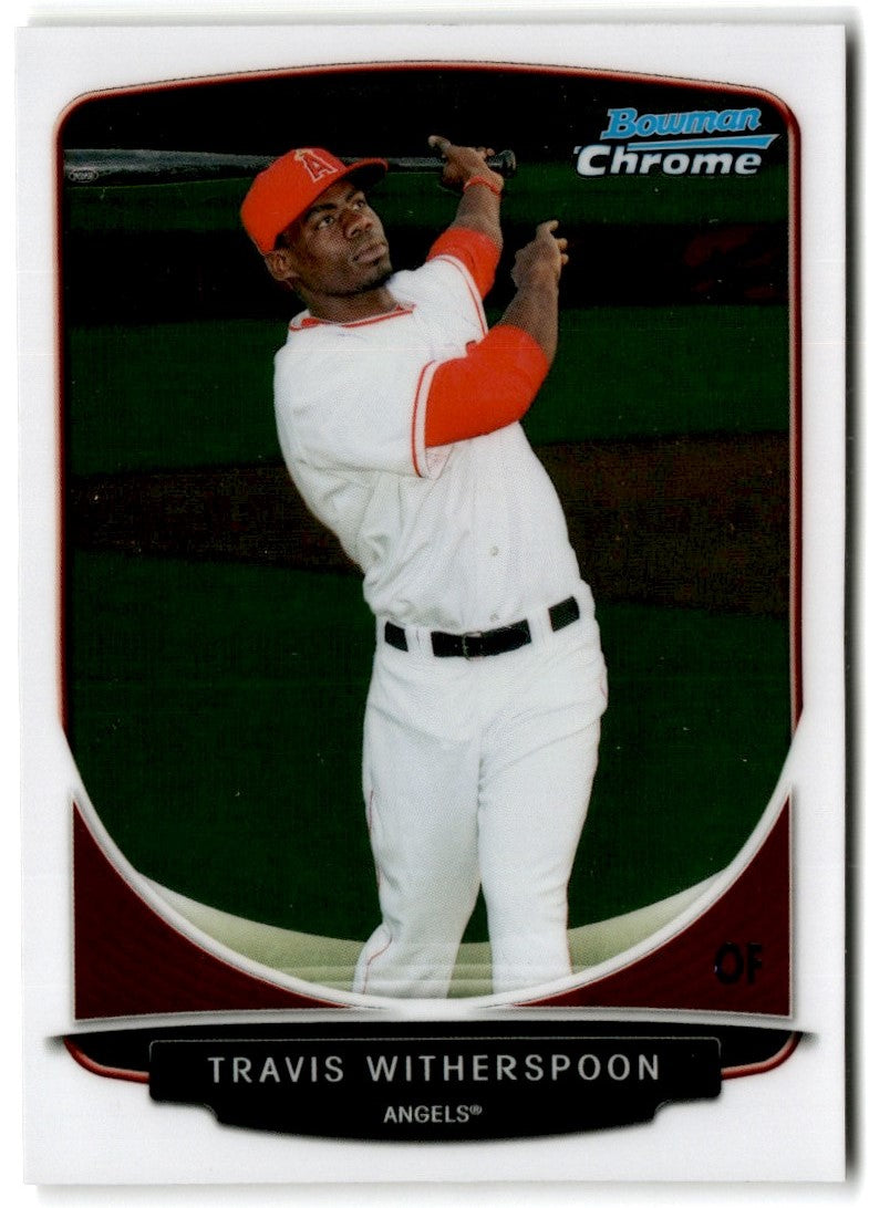 2013 Bowman Chrome Prospects Travis Witherspoon