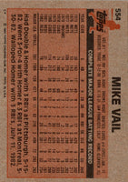 1983 Topps Mike Vail #554 NM-MT