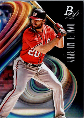 2018 Bowman Platinum Daniel Murphy #12