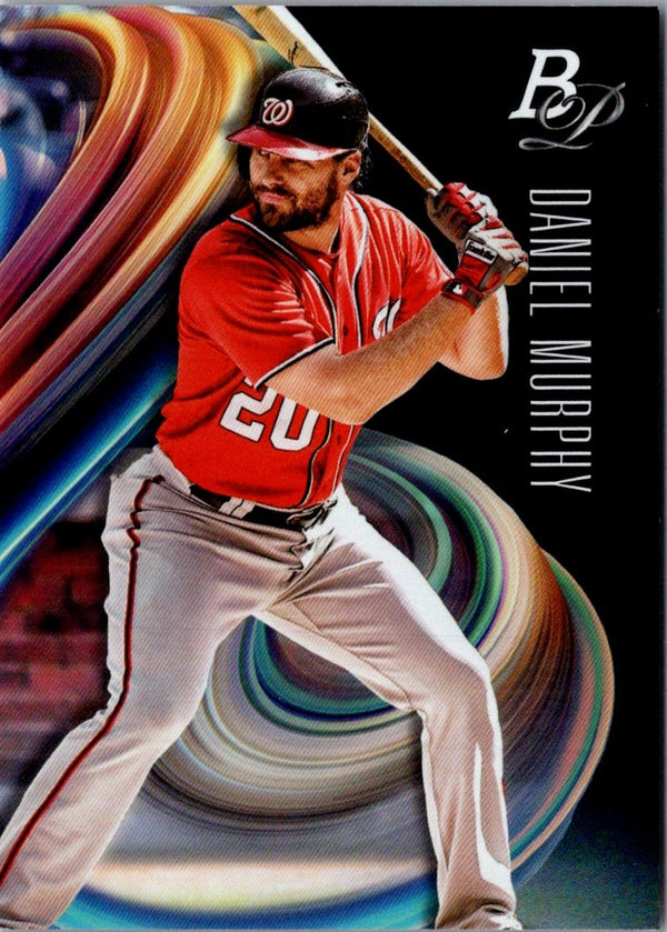 2018 Bowman Platinum Daniel Murphy #12