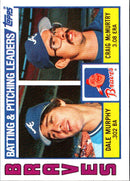 1984 Topps Dale Murphy/Craig McMurtry