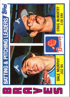 1984 Topps Dale Murphy/Craig McMurtry #126