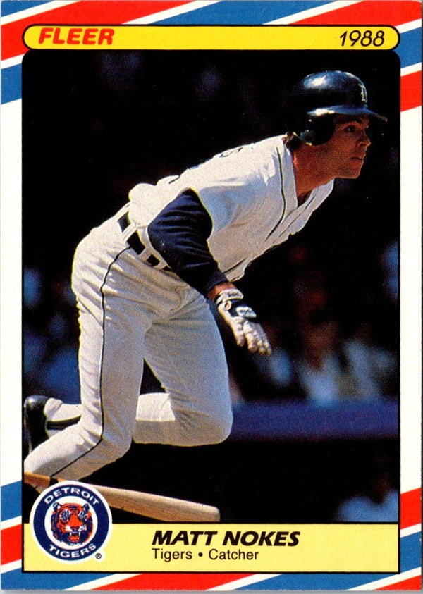 1988 Fleer SuperStars Matt Nokes #26