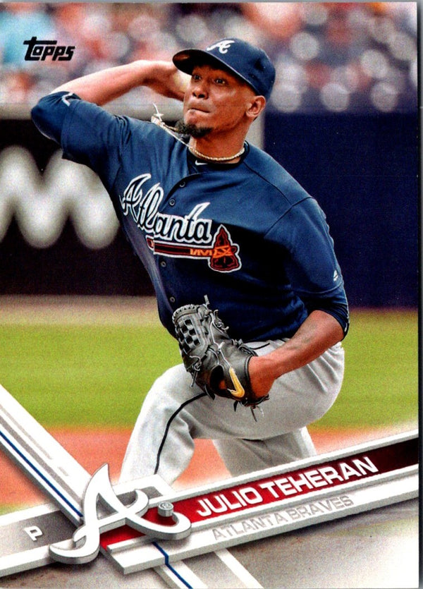 2017 Topps Julio Teheran #278