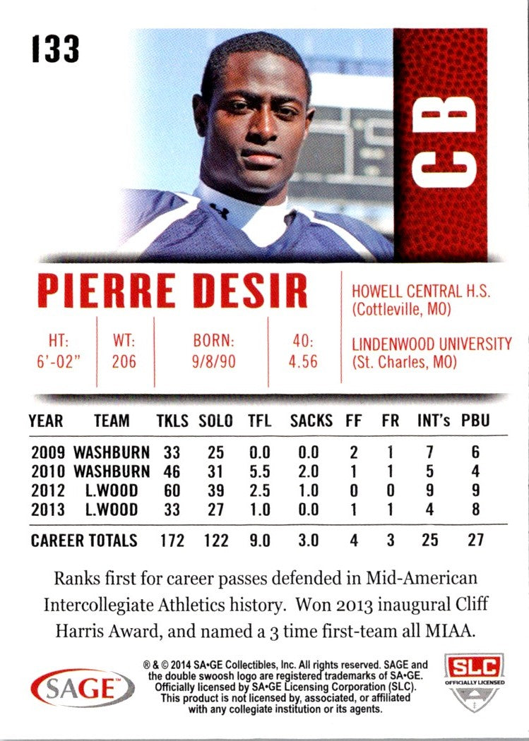 2014 SAGE HIT Pierre Desir