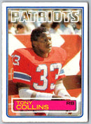 1983 Topps Tony Collins