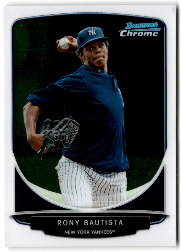 2013 Bowman Chrome Prospects Rony Bautista #BCP90