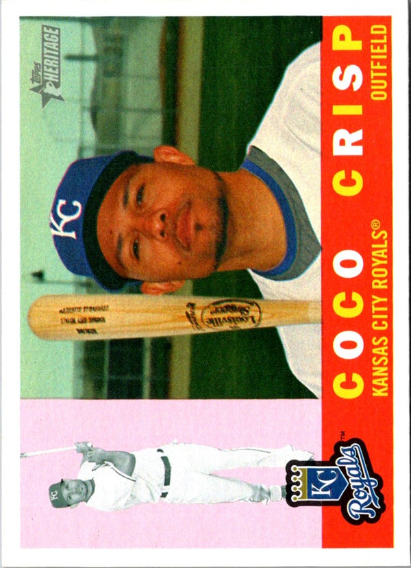 2009 Topps Heritage Coco Crisp #544