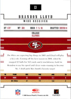 2005 Donruss Gridiron Gear Brandon Lloyd #13
