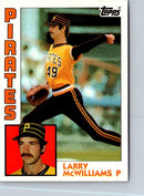 1984 Topps Larry McWilliams