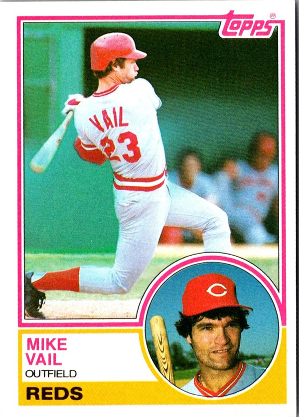 1983 Topps Mike Vail #554 NM-MT