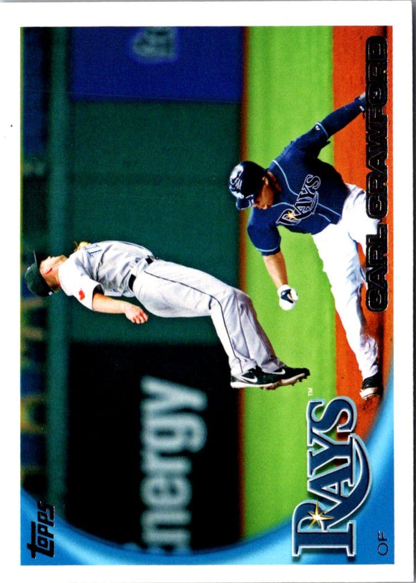 2010 Topps Carl Crawford #95