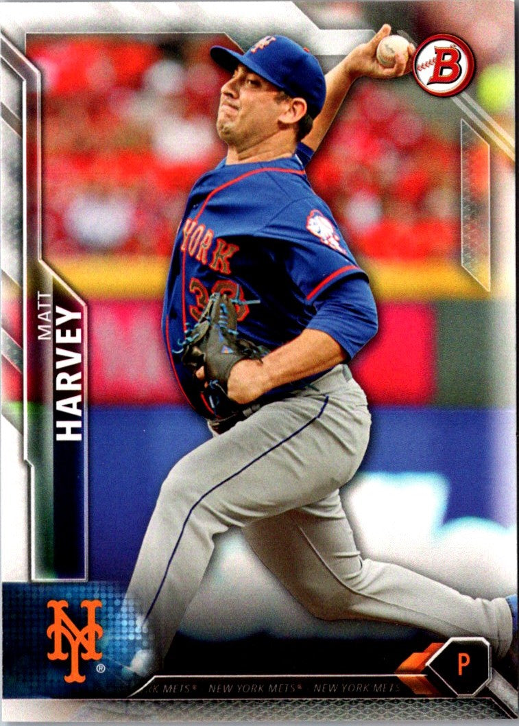 2016 Bowman Matt Harvey