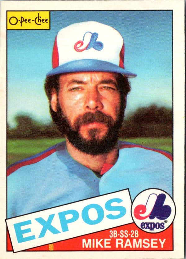 1985 O-Pee-Chee Mike Ramsey #62