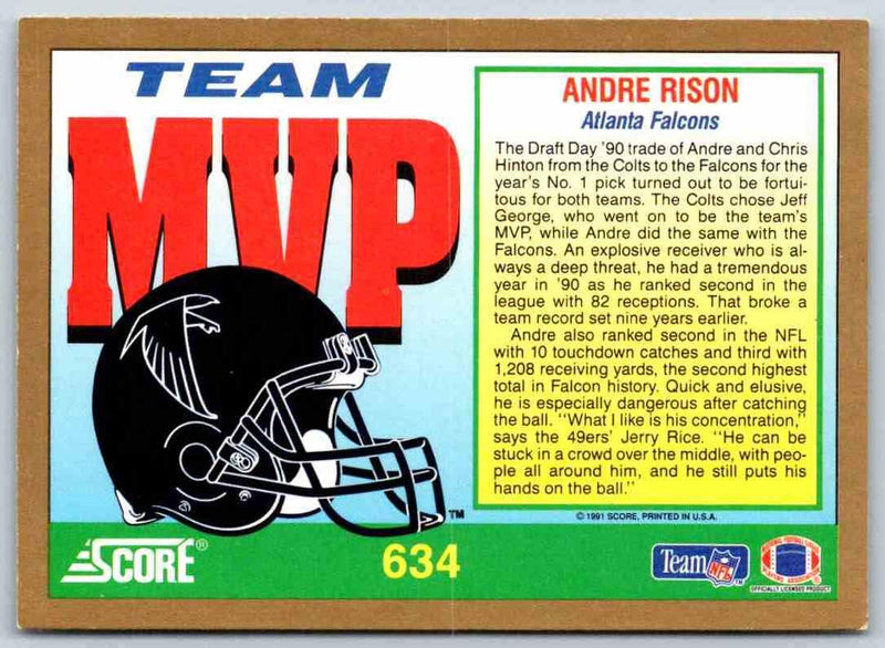1991 Score Andre Rison