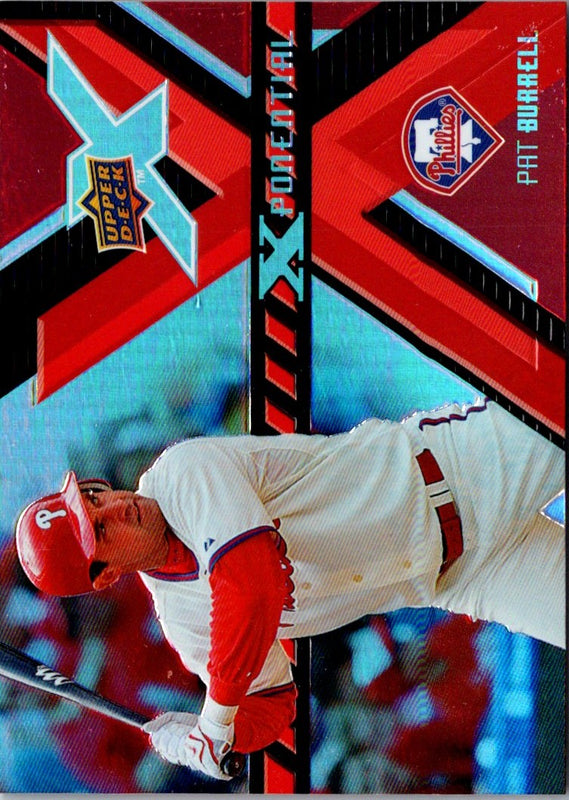 2008 Upper Deck X Xponential Pat Burrell #X-PB