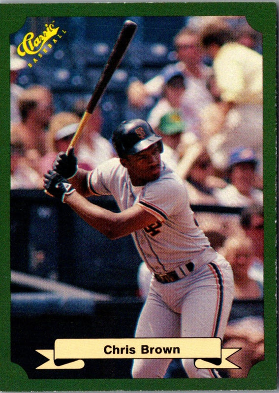 1987 Classic Game Chris Brown #65