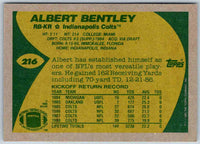 1989 Topps Albert Bentley #216