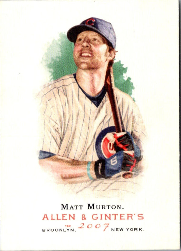 2007 Topps Allen & Ginter Matt Murton #6