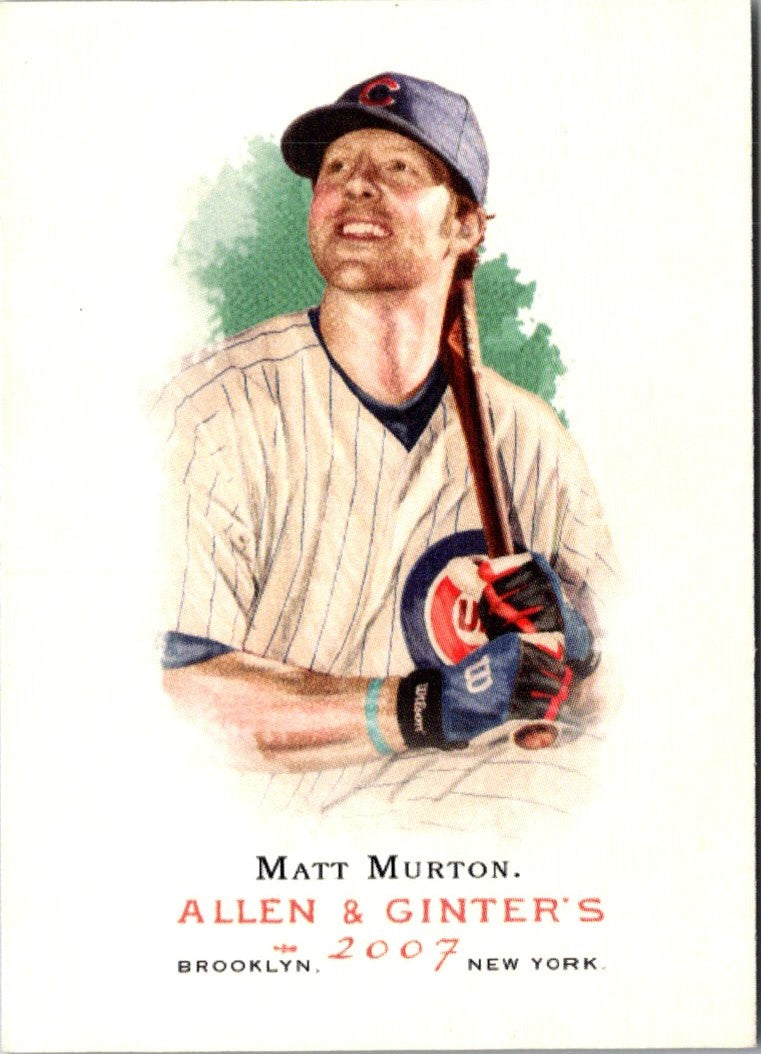 2007 Topps Allen & Ginter Matt Murton