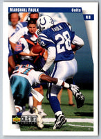 1997 Collector's Choice Marshall Faulk #447