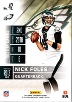 2014 Panini Contenders Nick Foles #42