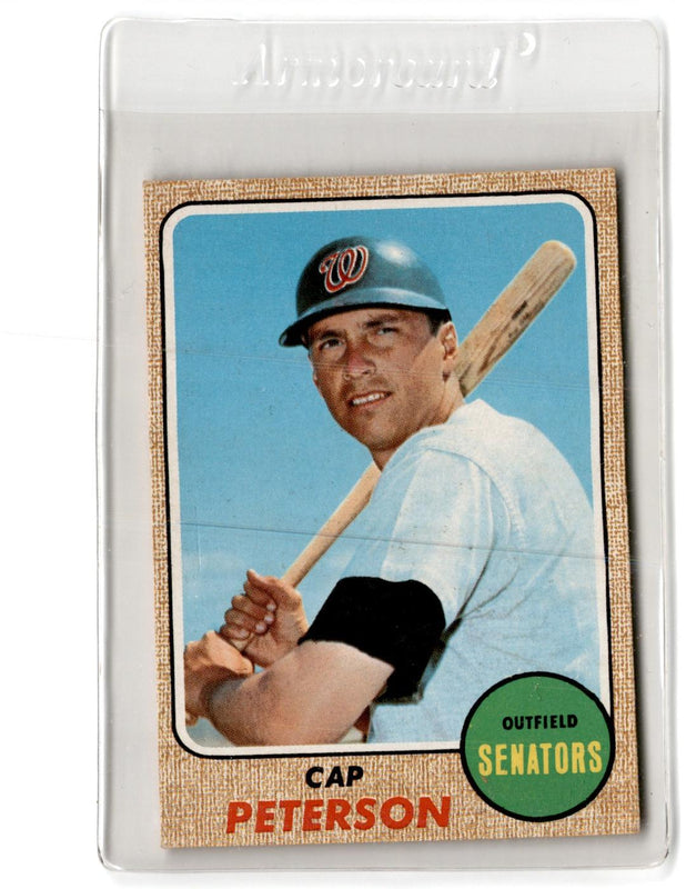 1968 Topps Cap Peterson #188 EX