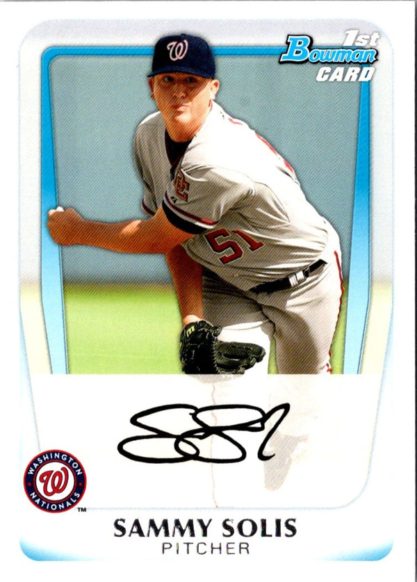 2011 Bowman Prospects Sammy Solis #BP106