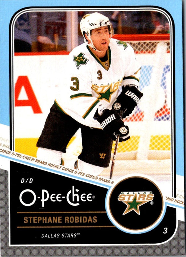 2011 O-Pee-Chee Stephane Robidas #325