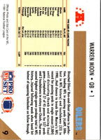 1991 Pro Set Warren Moon #9
