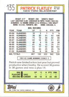1992 Topps Patrick Flatley #135