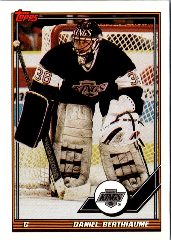1991 Topps Daniel Berthiaume #313