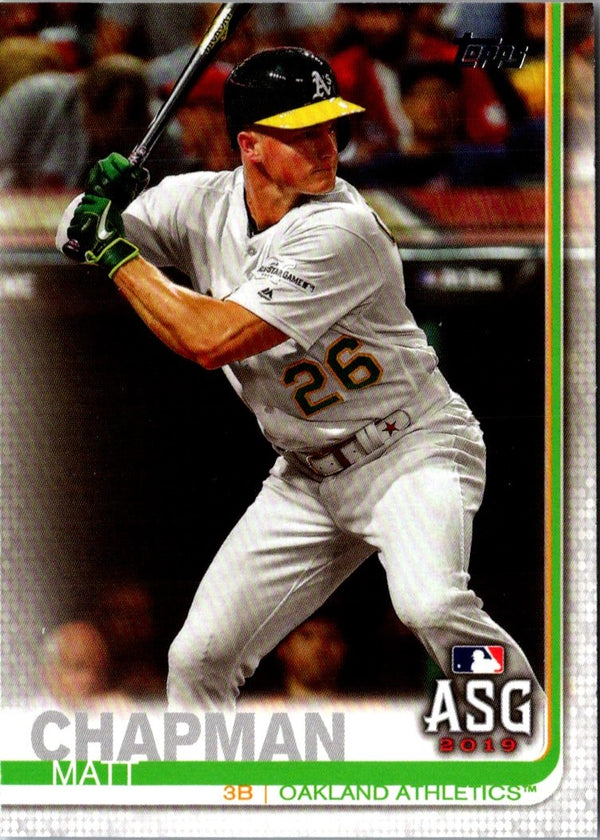 2019 Topps Update Matt Chapman #US157