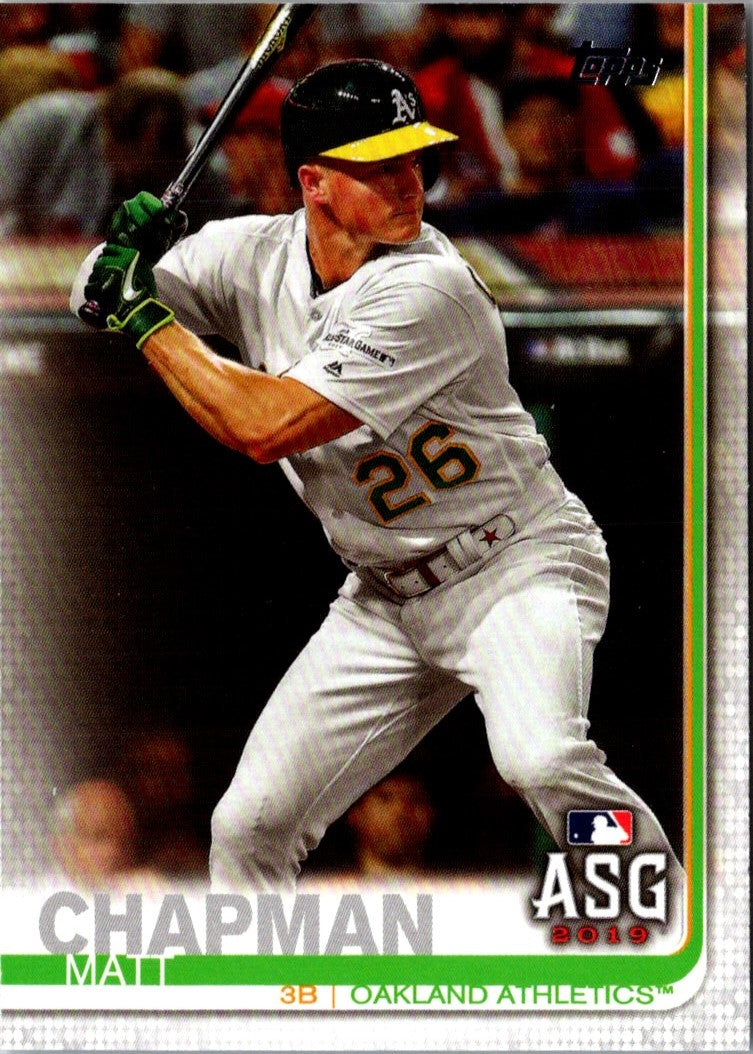 2019 Topps Update Matt Chapman