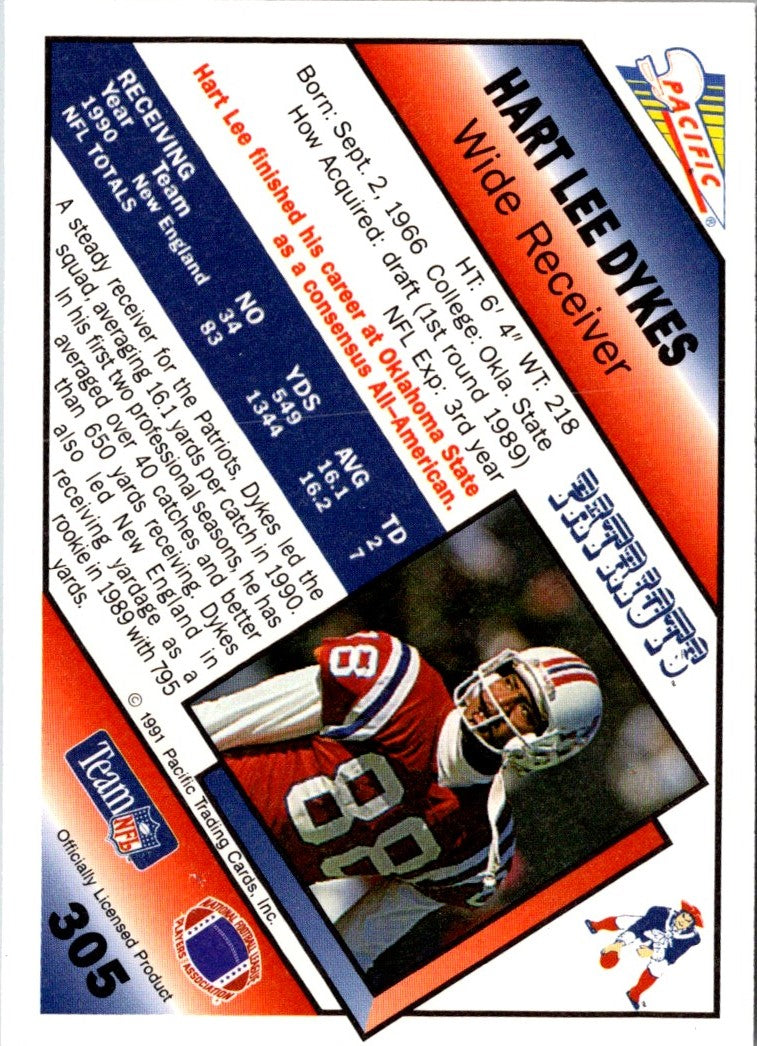 1991 Pacific Hart Lee Dykes