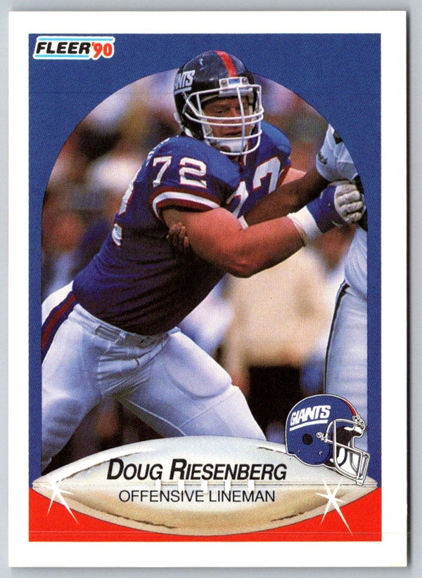 1990 Fleer Doug Riesenberg #75 Rookie