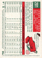 2008 Topps Heritage Johan Santana #201A