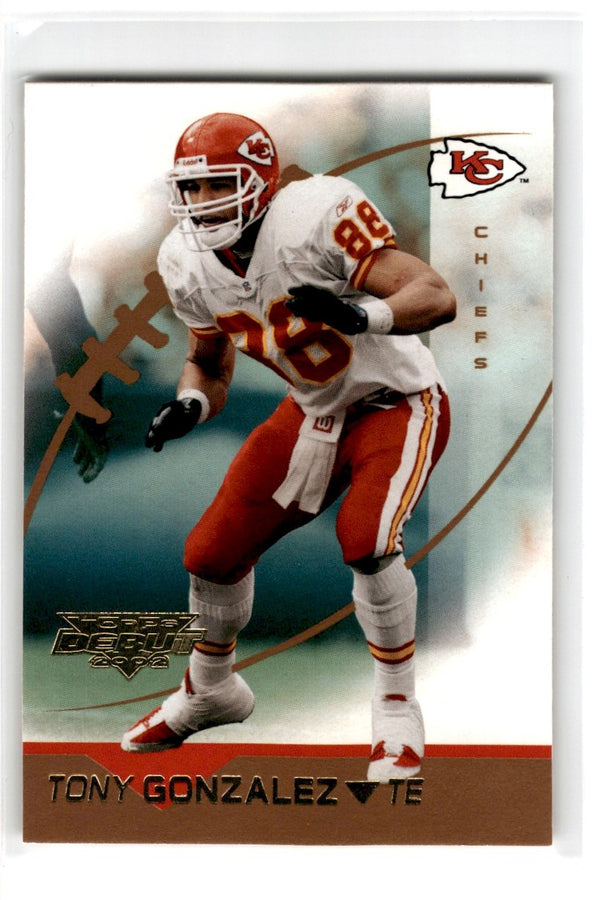 2002 Topps Debut Tony Gonzalez #20