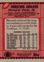 1990 Topps Herschel Walker #105