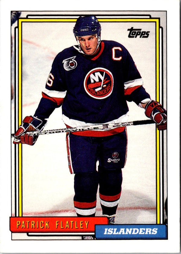 1992 Topps Patrick Flatley #135