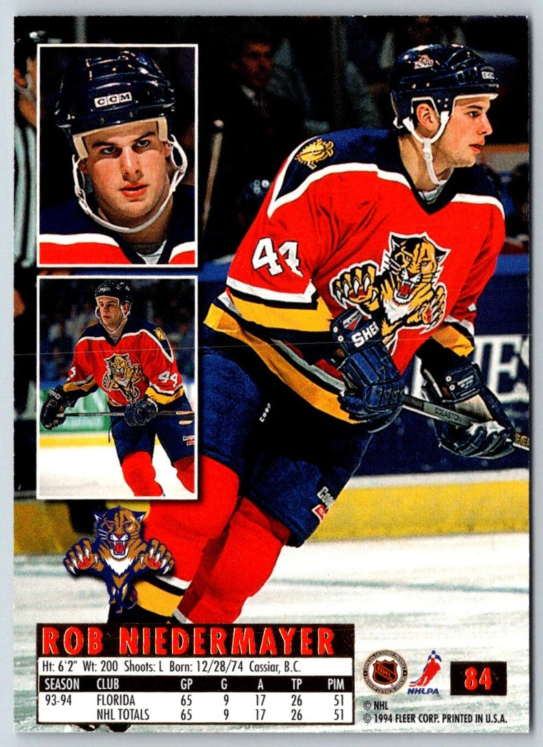 1994 Ultra Rob Niedermayer