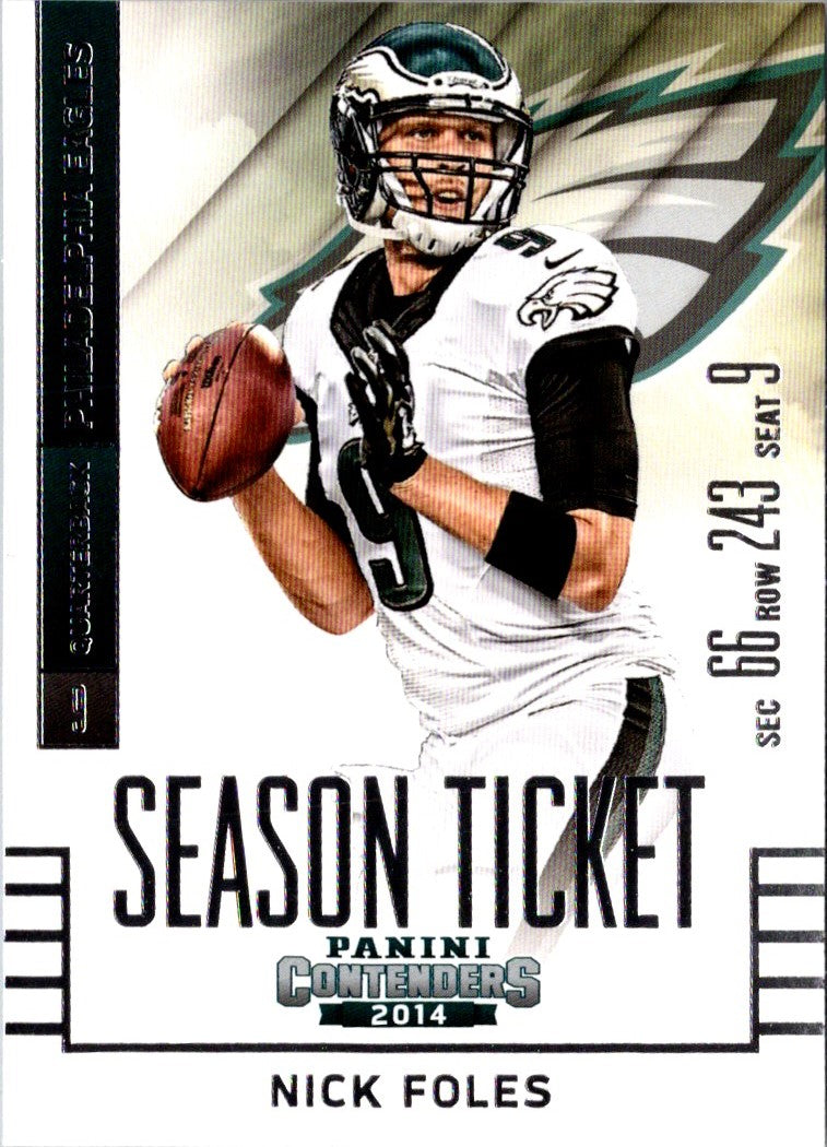 2014 Panini Contenders Nick Foles