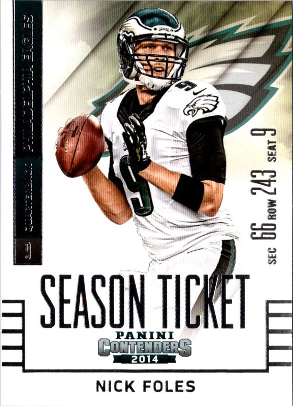 2014 Panini Contenders Nick Foles #42